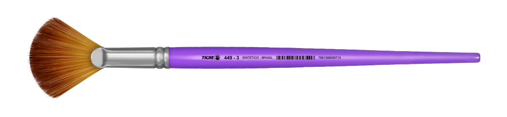 Ref 449 Pincel Fan Tigre